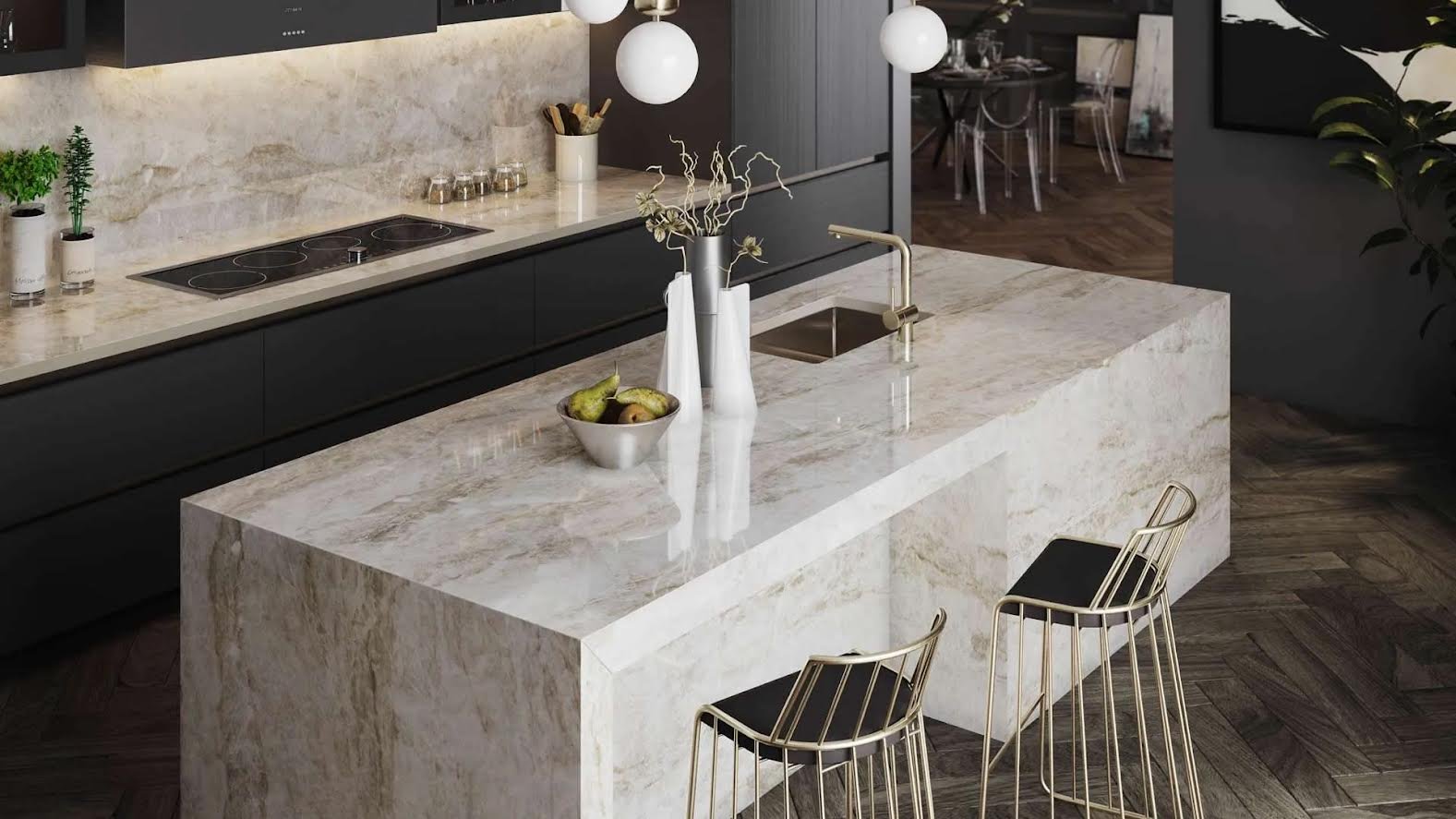 Kitchen Worktops De Beauvoir Town